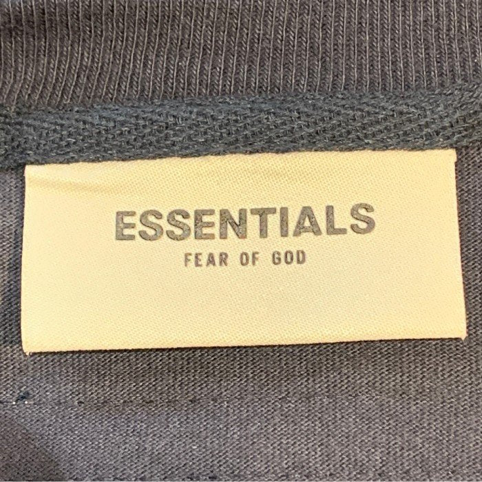 ESSENTIALS エッセンシャルズ ラバープリント Tシャツ 半袖 ネイビー Size M 福生店