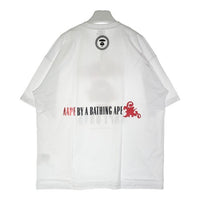 aape BY A BATHING APE エーエーピーイー アベイシングエイプ プリントTシャツ  2024 福袋 ホワイト sizeXXL 瑞穂店