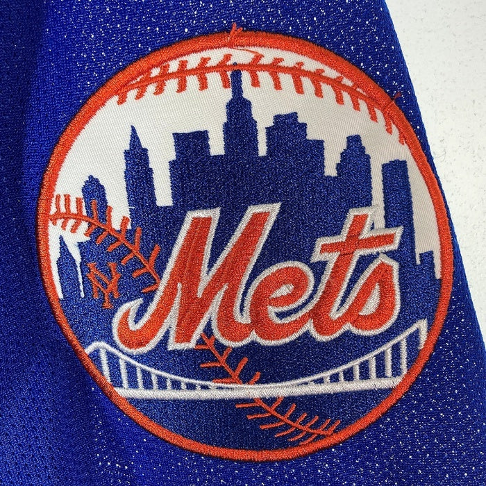 mitchell&ness ミッチェルアンドネス MLB ベースボールシャツ NY METS ニューヨーク・メッツ #31 マイク ピアッツァ  Mike Piazza ピアザ ブルー sizeXL 瑞穂店