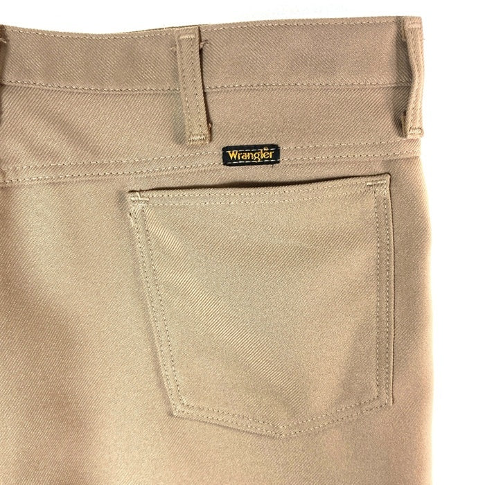 Wrangler ラングラー USA製 ランチャー ドレス パンツ ベージュ size38 瑞穂店