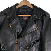 VANSON バンソン C2 レザーダブルライダースジャケット ブラック 現行 Size 44 福生店