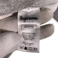 SUPREME シュプリーム Cross Box Logo Hooded Sweatshirts  ボックスロゴ プルオーバー フーディー パーカー グレー Size L 福生店