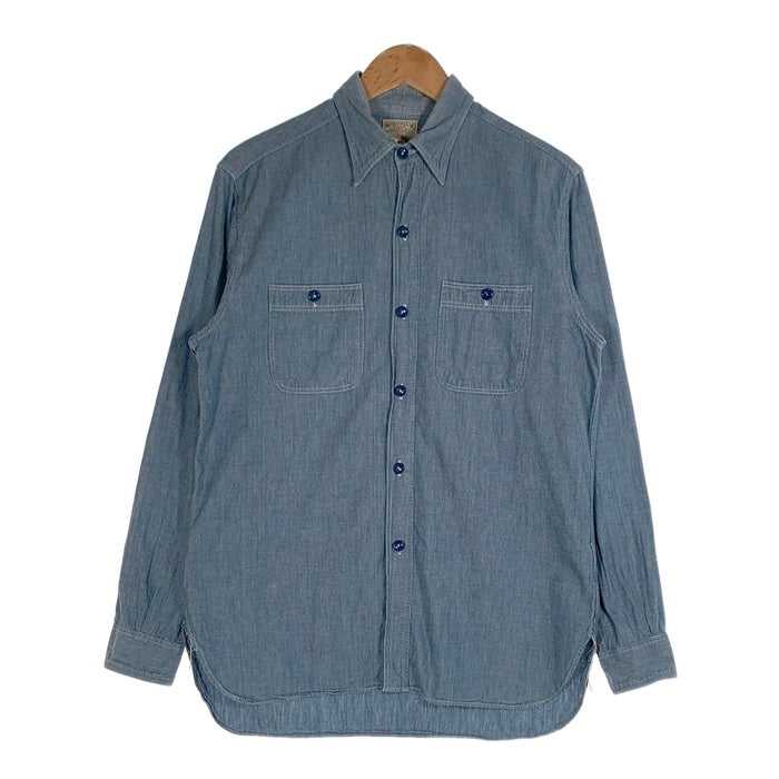 BUZZ RICKSON'S バズリクソンズ シャンブレー ワークシャツ ブルー Size 15-15 1/2(M) 福生店
