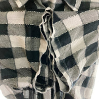 HYSTERIC GLAMOUR ヒステリックグラマー 0251AH08  チェックシャツ グレー sizeM 瑞穂店