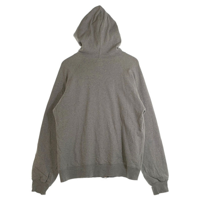 BILLIONAIRE BOYS CLUB ビリオネアボーイズクラブ サーマル ジップアップ フーディー パーカー グレー Size L 福生店
