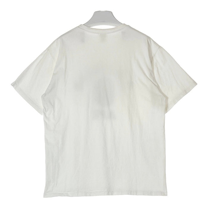 A BATHING APE アベイシングエイプ サルプリント アーチロゴ Tシャツ ホワイト sizeXL 瑞穂店