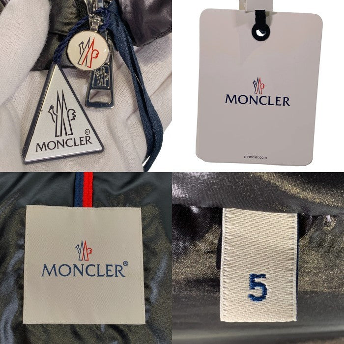 MONCLER モンクレール LULE GIUBBOTTO ショートダウンジャケット ブラック Size 5 福生店