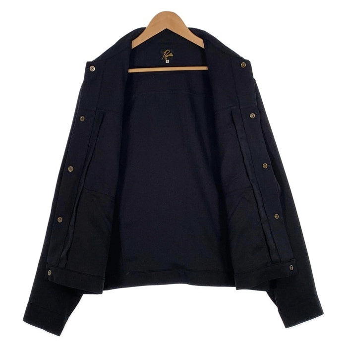 Needles ニードルズ Penny Jean Jacket Poly Twill ジャケット ポリツイル スナップボタン ブラック NS178 Size L 福生店