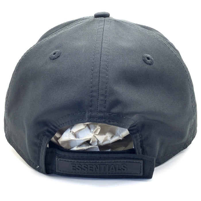 FOG ESSENTIALS エッセンシャルズ New Era ニューエラ 9FIFTY ストラップバック キャップ 帽子 ブラック ポリエステル 福生店