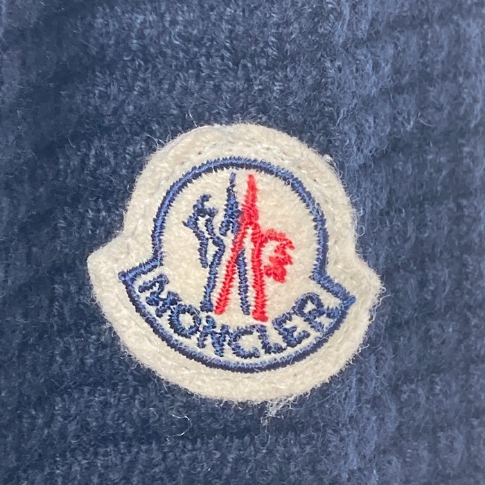 MONCLER モンクレール MAGLIONE TRICOT GIROCOLLO ROUND NECK SWEATER ネイビー sizeM ※品質タグ欠損 瑞穂店