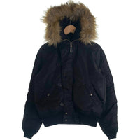 AVIREX アヴィレックス N-2B 中綿 ミリタリー フライトジャケット ブラック 6152176 Size L 福生店