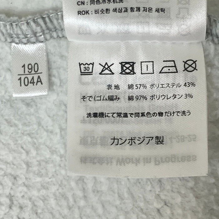 carhartt WIP カーハート TONARE SWEAT ロゴ刺繍 バイカラー スウェットトレーナー グレー sizeXXL※所々毛玉あり 瑞穂店