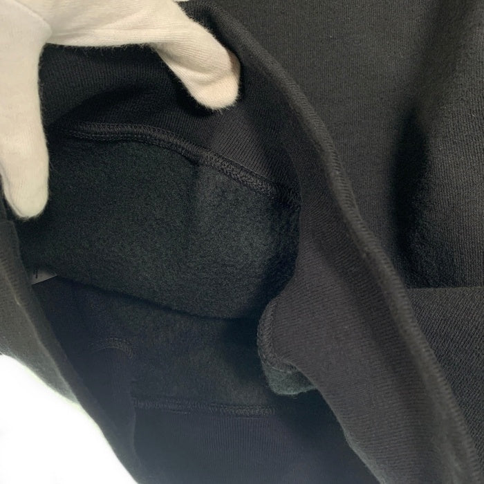 SUPREME シュプリーム 22SS BURBERRY バーバリー Box Logo Hooded Sweatshirt ボックスロゴ プルオーバースウェットパーカー ブラック Size XXL 福生店