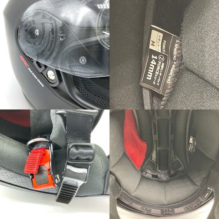 WINS ウィンズ 4560385760334 フルフェイスヘルメット G-FORCE SS FULLFACE type C マットブラック sizeＭ 瑞穂店