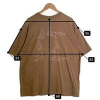 Stockholm(Surfboard)Club ストックホルムサーフボードクラブ プリントTシャツ ブラウン Size XL 福生店