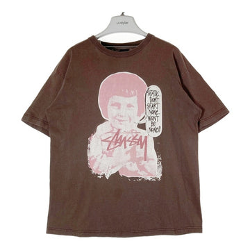 Stussy ステューシー キッズフォト Tシャツ ブラウン sizeL 瑞穂店