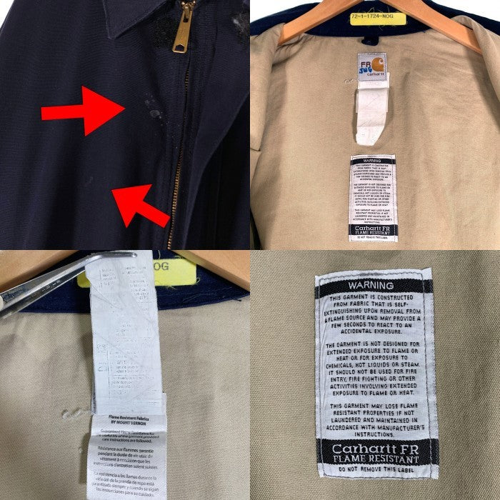 CARHARTT FR カーハート FR ジャケット ネイビー Size L相当 福生店