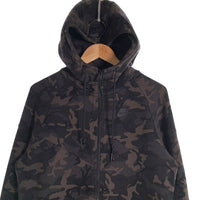 NIKE ナイキ カモフラ テック フリース パーカー ブラック カモ Size S 福生店