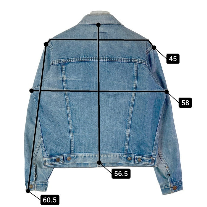 Levi's リーバイス 70500-0217 ボタン裏273 ポーランド製 ユーロリーバイス 3rd トラッカージャケット Gジャン ライトインディゴ size42 瑞穂店