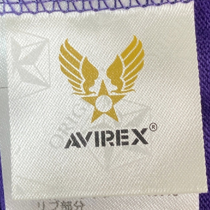 AVIREX アヴィレックス 783-4134033 BIKINI COUNTY COCKTAIL ビキニ カウンティ カクテル Tシャツ パープル sizeXL 瑞穂店