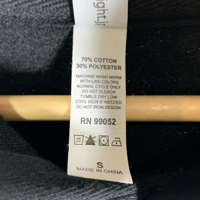 68&BROTHERS シックスティエイトアンドブラザーズ 10oz Hoodie 'NYC&Co.' プルオーバー フーディー パーカー ブラック 7045 Size S 福生店