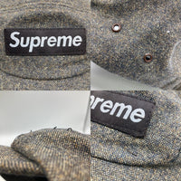 Supreme シュプリーム Tweed Camp Cap ツイード キャンプキャップ ブラウン 瑞穂店