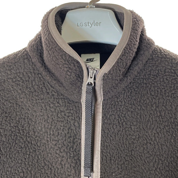 NIKE ナイキ DO3435-220  NSW SHERPA FZ JKT メンズ シェルパジャケット ボアジャケット ブラウン sizeL 瑞穂店
