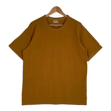 FLAT HEAD フラットヘッド プリントTシャツ キャメル Size 44 福生店