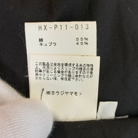 Yohji Yamamoto POUR HOMME ヨウジヤマモトプールオム コットンキュプラ バルーンパンツ ブラック HX-P11-013 Size 3 福生店