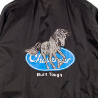 CHALLENGER チャレンジャー IRON HORSE COACH JACKET アイアンホース プリント コーチジャケット ブラック ナイロン Size L 福生店