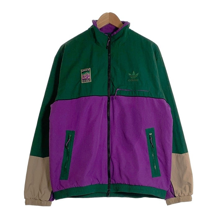 adidas Originals アディダス オリジナルス Adiplore Woven Jacket アドプロール ウーブンジャケット グリーン パープル Size 2XO 福生店
