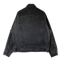 Levi's リーバイス 70507-0270 USA製 ボタン裏715 後染めブラック ハンドポケット トラッカージャケット Gジャン ブラック sizeL 瑞穂店