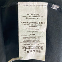 TATRAS タトラス 羊たちの沈黙 プリント Tシャツ ブラック size03 瑞穂店