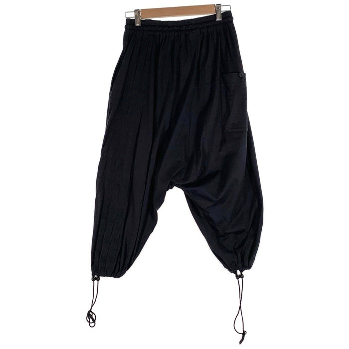 Y-3 ワイスリー Drawstring 3/4 Pants ドローストリング パンツ サルエル 七分丈 ブラック DY7174 12/18 Size XS 福生店