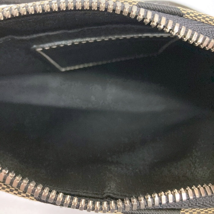 COACH コーチ 6094 アクセサリーポーチ シグネチャー キャンバス×レザー ブラック 瑞穂店