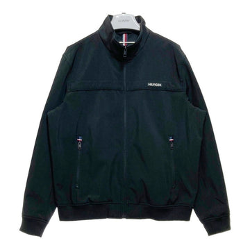 TOMMY HILFIGER トミーヒルフィガー スタンドカラー ジップアップジャケット ブラック 144306 Size L 瑞穂店