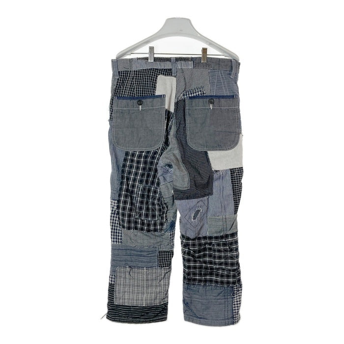 JUNYA WATANABE COMME des GARCONS MAN ジュンヤワタナベ コムデギャルソンマン WO-P044 AD2014 異素材 パッチワークパンツ グレー sizeS 瑞穂店
