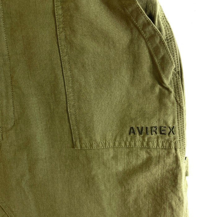 AVIREX アヴィレックス × UNIVERSAL OVERALL ユニバーサルオーバーオール PAINTER SKIRT ペインタースカート カーキ sizeM 瑞穂店