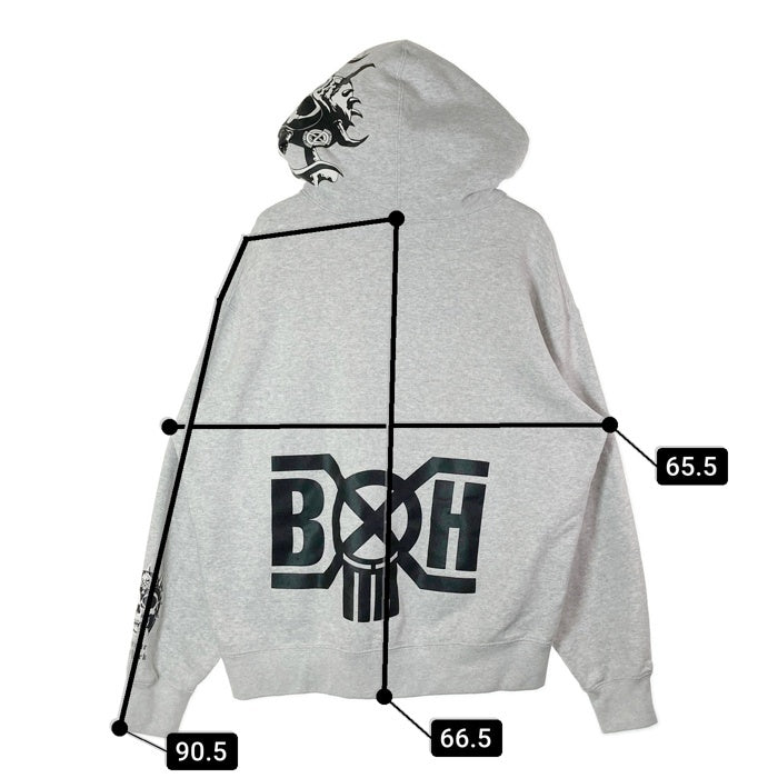 Supreme シュプリーム 23FW BOUNTY HUNTER Hooded Sweatshirt バウンティハンター プSルオーバーパーカー グレー sizeM 瑞穂店