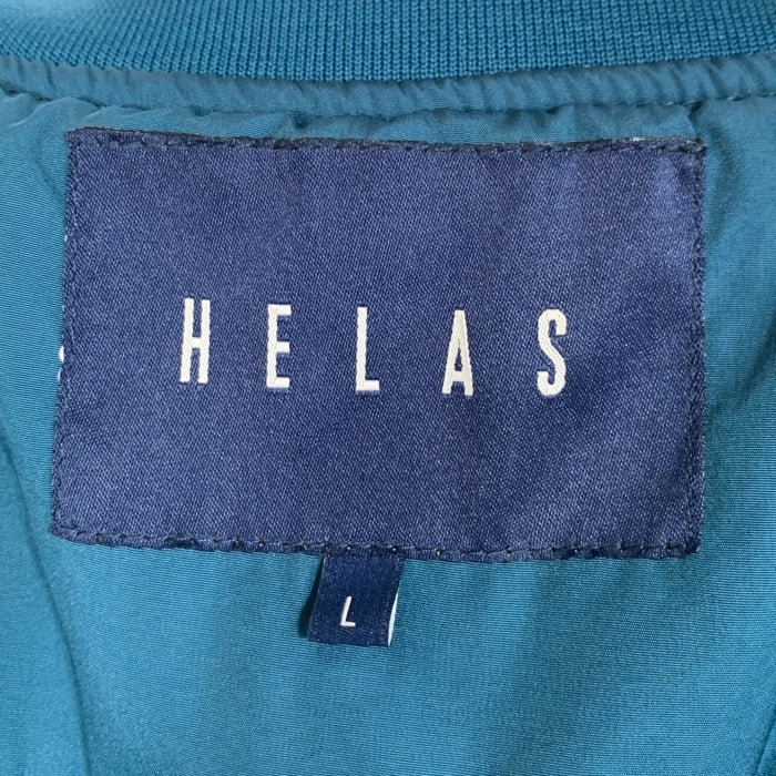 HÉLAS ヘラス NYLON VEST ナイロンベスト ネイビー Size L 福生店