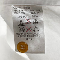 Viviennne Westwood MAN ヴィヴィアンウエストウッドマン オーブ刺繡 ボタンダウンシャツ コットン ホワイト Size 44 瑞穂店