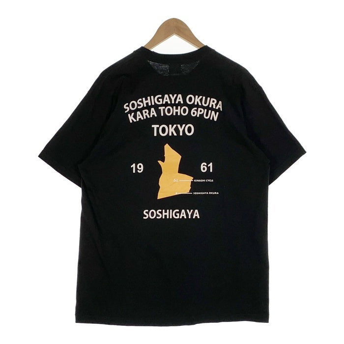 KINASHI CYCLE 木梨サイクル スーベニアTシャツ ブラック 祖師ヶ谷大蔵 ベトジャンデザイン Size XL 福生店