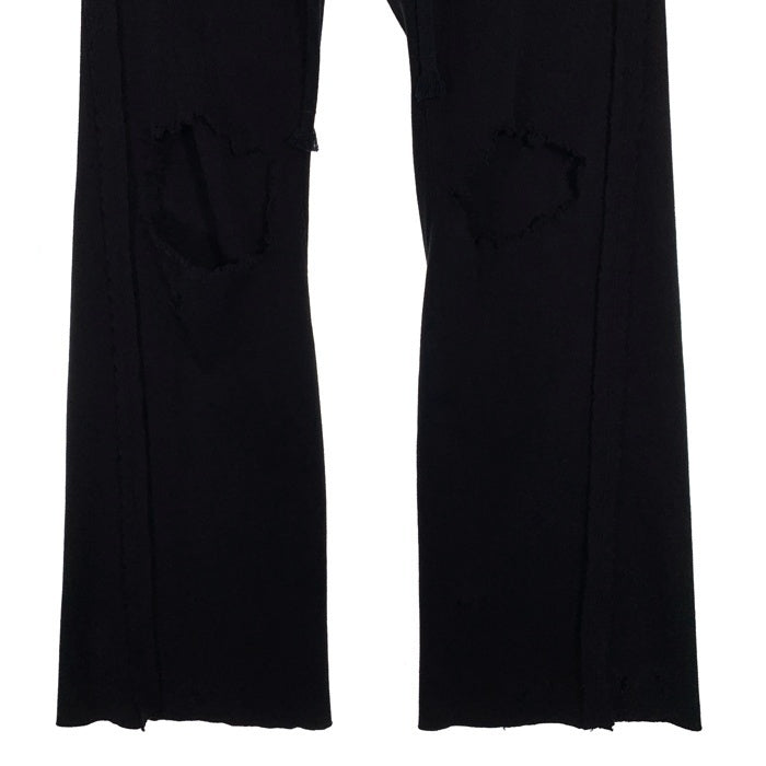 MINUS マイナス Destroy Twist Easy Pants デストロイ ツイスト イージーパンツ ダメージ加工 ブラック Size 1 福生店
