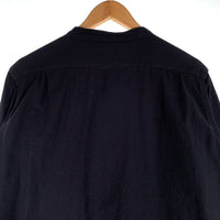 FULLCOUNT フルカウント STAND COLLAR CHAMBRAY SHIRT 5oz スタンドカラーシャンブレーシャツ プルオーバー ブラック 4900 Size 40 福生店