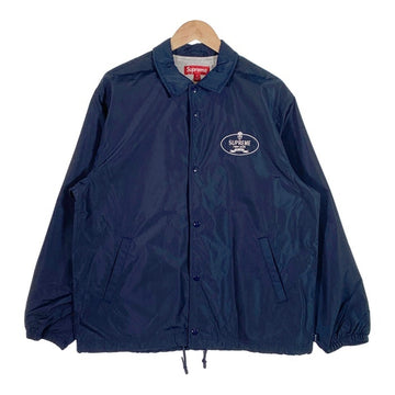 SUPREME シュプリーム 24AW Crest Coaches Jacket クレスト コーチジャケット ネイビー 刺繡 プリント Size M 福生店