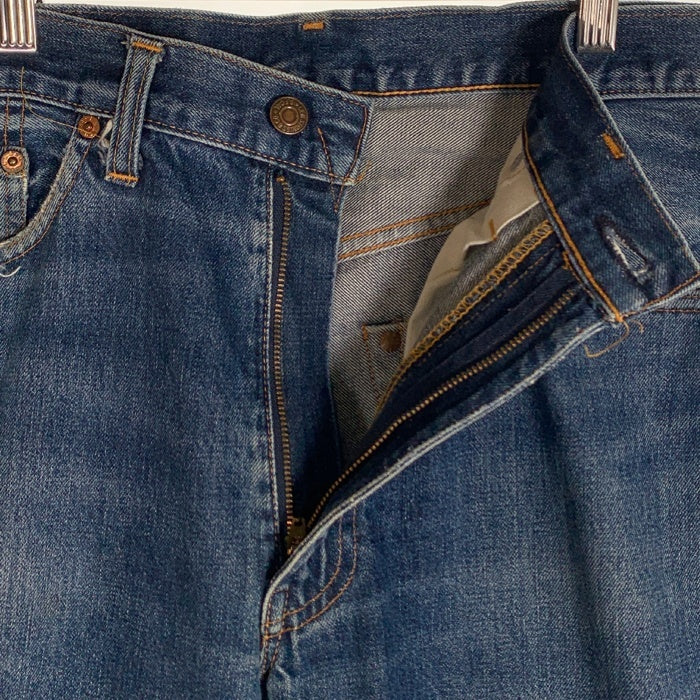 90's LEVI'S リーバイス 551ZXX デニムパンツ ジーンズ インディゴ 555 復刻 98年米国製 Size 33×36 福生店