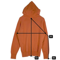 WAREHOUSE ウェアハウス BEACH PATROL 2ND-HAND ビーチパトロール セカンドハンド セコハン プルオーバーフーディー パーカー オレンジ Lot.462 Size M (38-40) 福生店