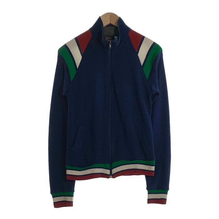 50's 60's Press-Gard ELDERADO アクリルニット ジップアップ トラックジャケット ネイビー Size XL(18-20) 福生店