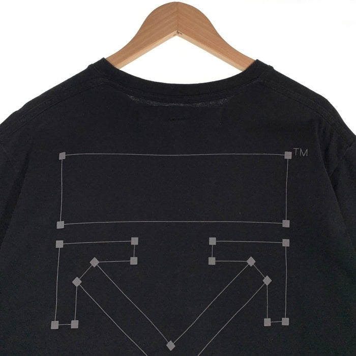 OFF-WHITE オフホワイト 半袖 Tシャツ ブラック OMAA038E19185001 Size XS 福生店