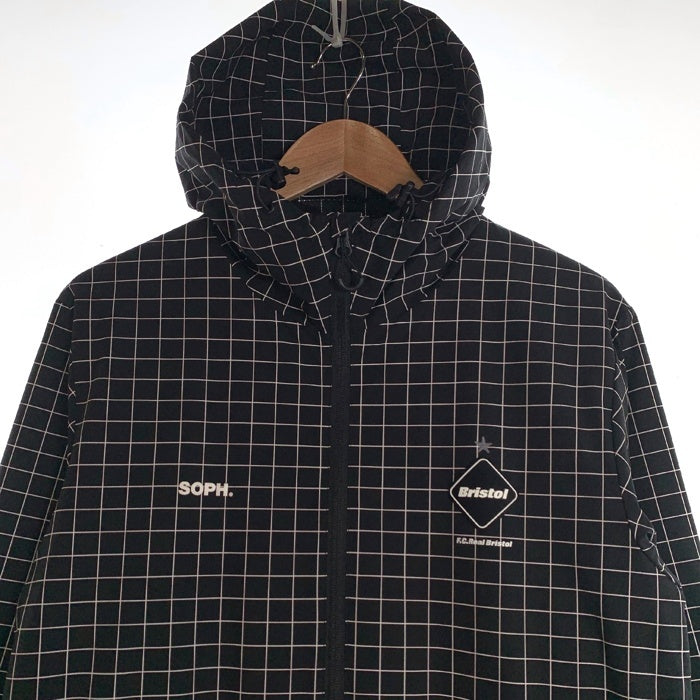 F.C.Real Bristol エフシーレアルブリストル ソフ 21SS PRACTICE JACKET プラクティスジャケット ジップアップパーカー ブラック FCRB-210008 Size M 福生店